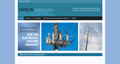 Desktop Screenshot of lekson.com